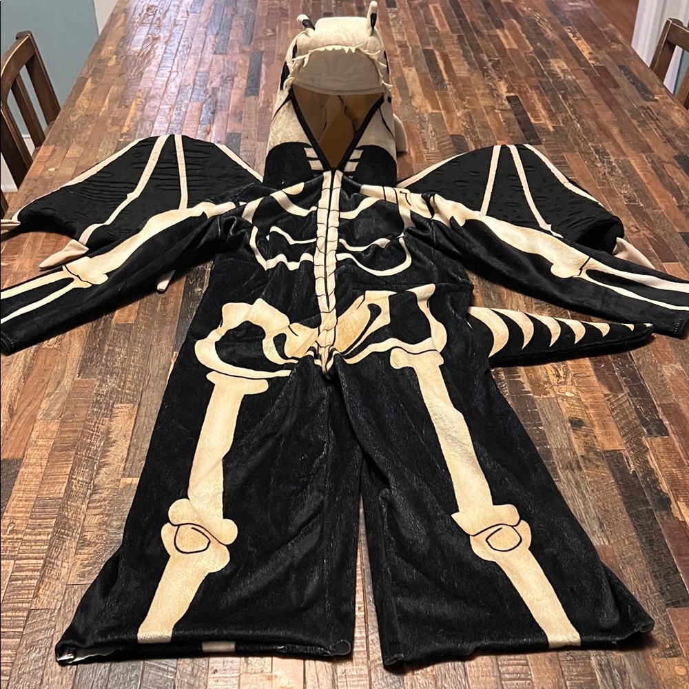 Kids Dinosaur Fossil Costume - Black and Tan